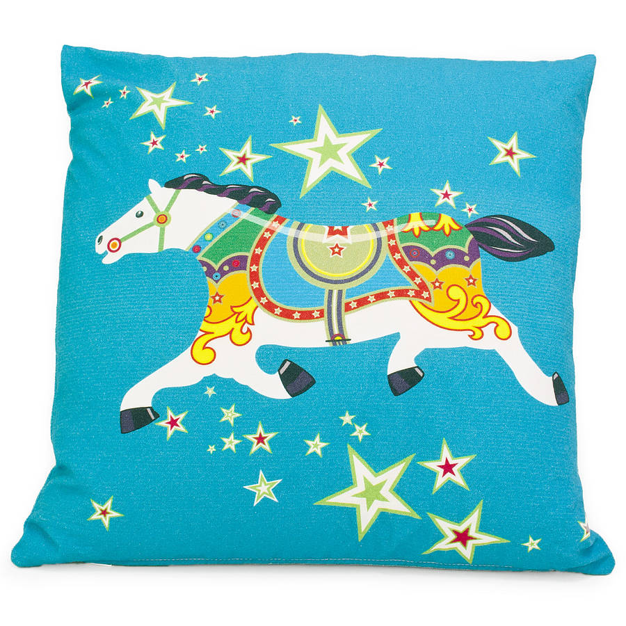 Carouselle Horse Cushion By funky little darlings